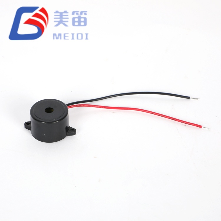 2316 Buzzer เพียโซอิเล็กทริกที่ใช้งานอยู่พร้อมสายไฟ