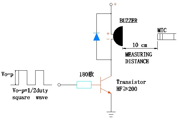 Recommended NPN transistor drive circuit schematic for MLT‑8530H series